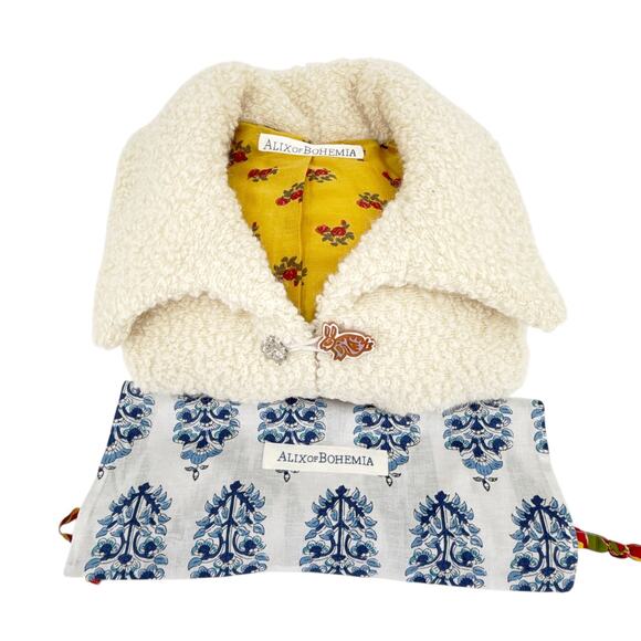 ALIX of BOHEMIA Colby Suri Wool Jacket M - Picture 3 of 10